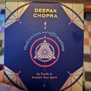 Deepak Chopra Affirmation Cards deck